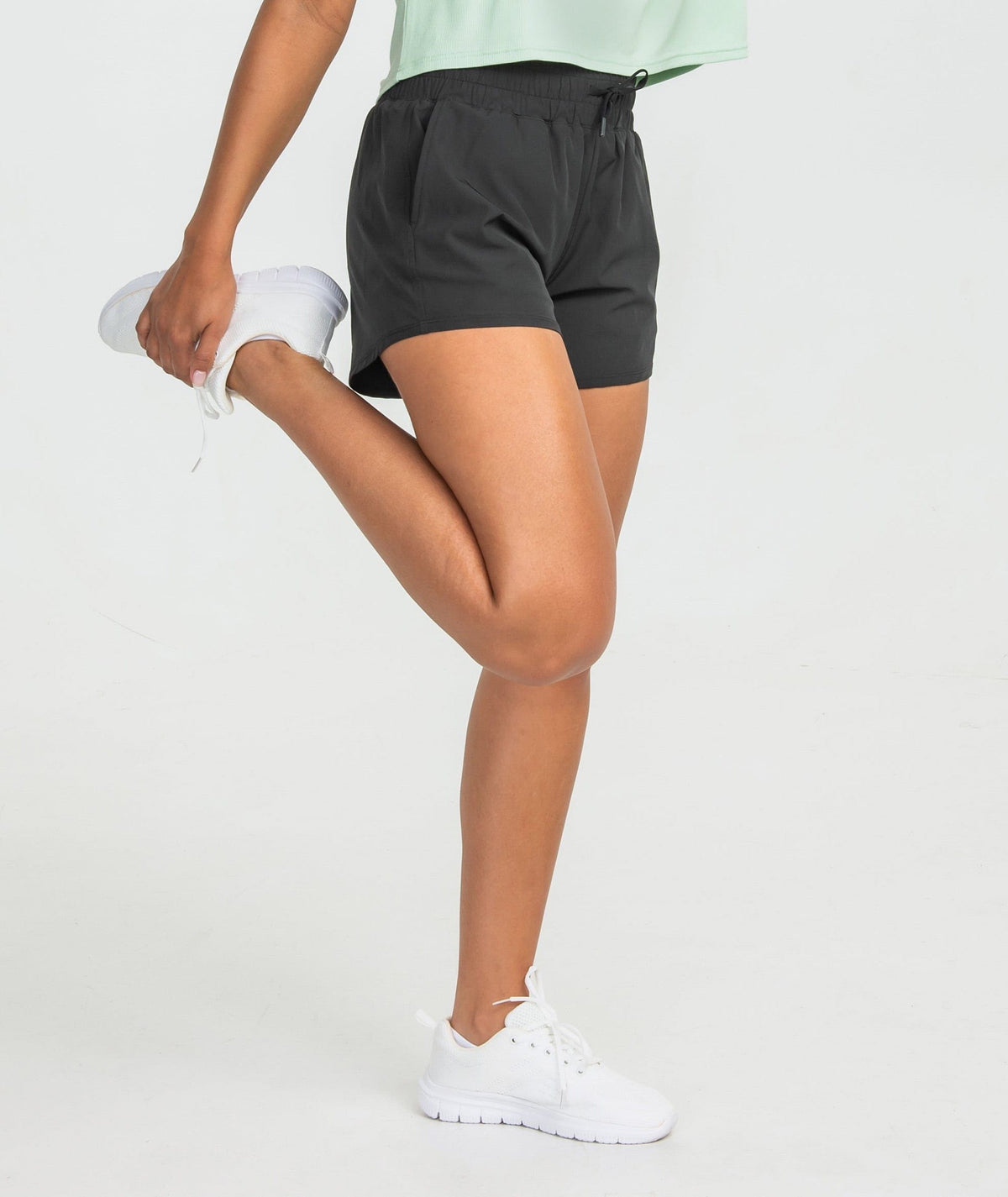 Womens Lined Hybrid Shorts
